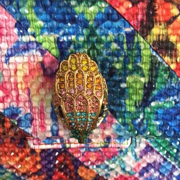 kurt Geiger London Mini Kensington Crystal Shoulder Bag - Picture 15 of 16